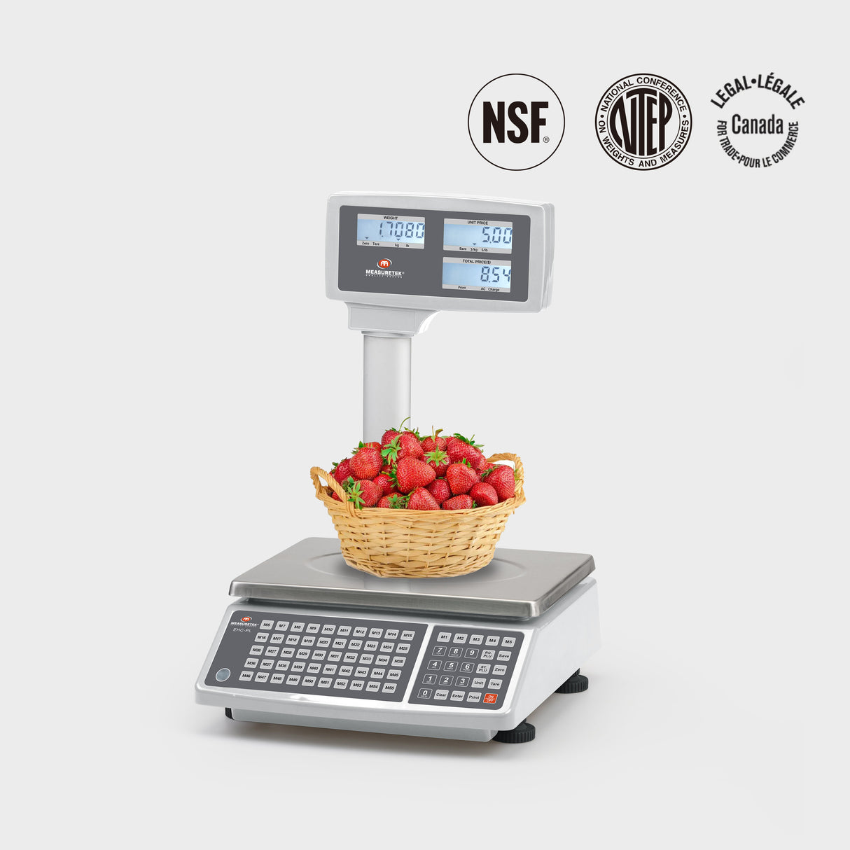 EHC-PL Price Computing Scales / Commercial Food Scales / Food Pricing Scales